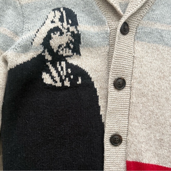 GAP x Star Wars Darth Vader Cardigan Sweater - Picture 4 of 9